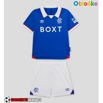 Otroške Nogometnih dresov Rangers Domači 2025-26 Kratki rokavi (+ hlače)